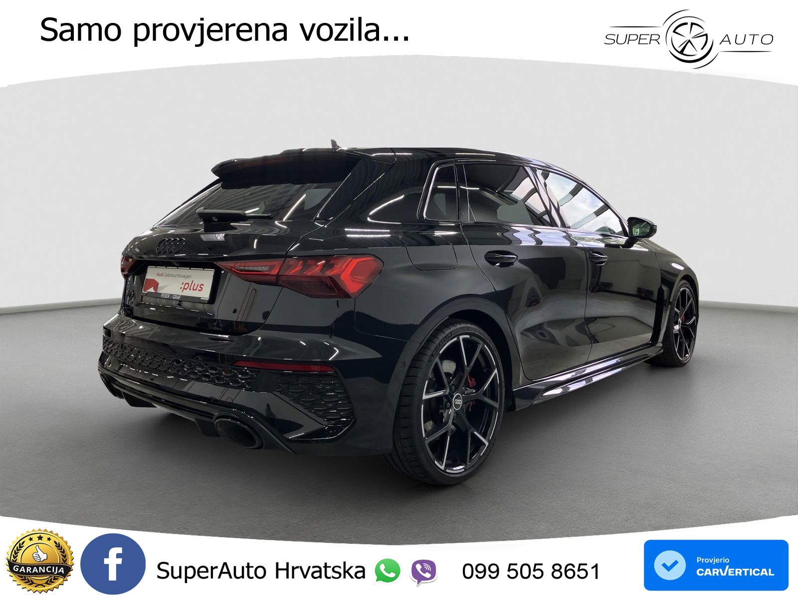 Audi RS3 Sedan 2.5 TFSI (400 KS) quattro S tronic LED+GR SJED+ACC