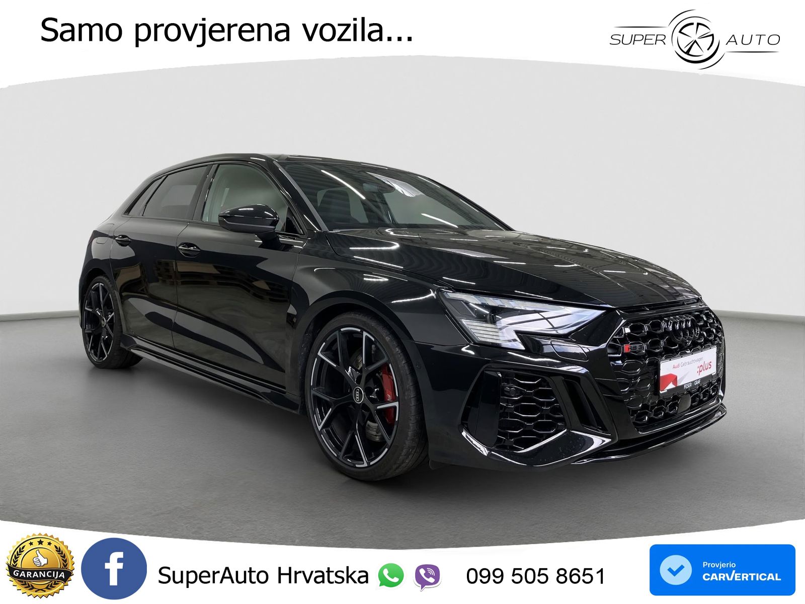Audi RS3 Sedan 2.5 TFSI (400 KS) quattro S tronic LED+GR SJED+ACC