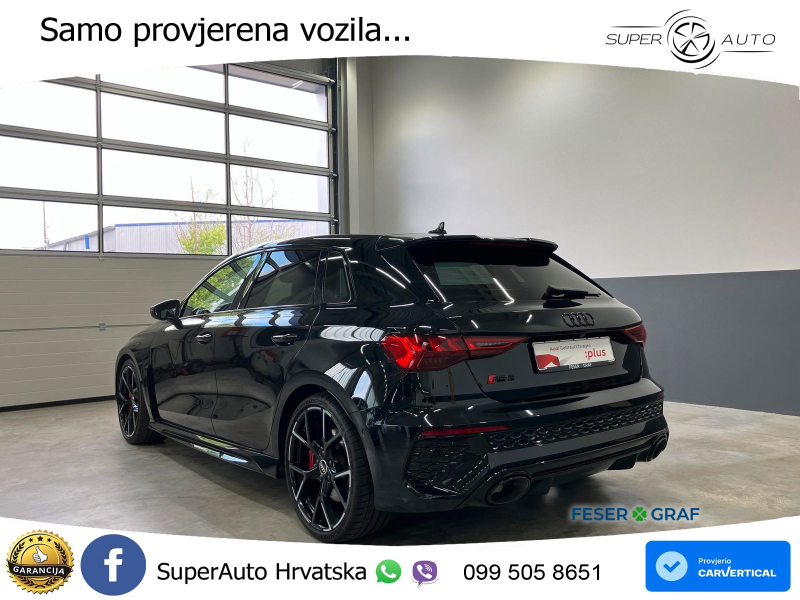 Audi RS3 Sedan 2.5 TFSI (400 KS) quattro S tronic LED+GR SJED+ACC