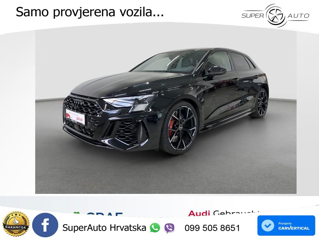 Audi RS3 Sedan 2.5 TFSI (400 KS) quattro S tronic LED+GR SJED+ACC