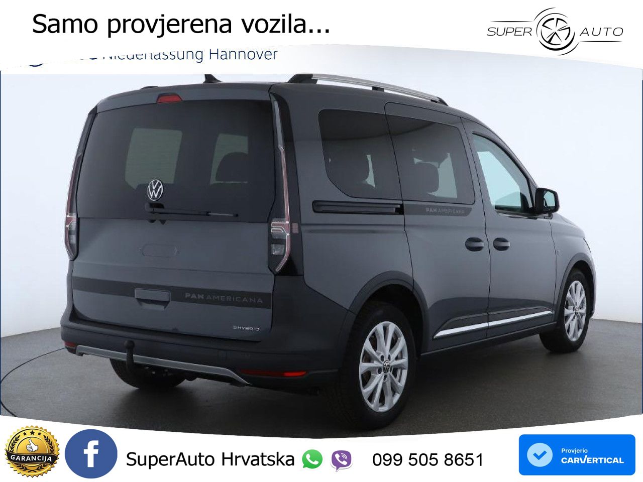 VW Caddy 116 KS LED+GR SJED+ACC