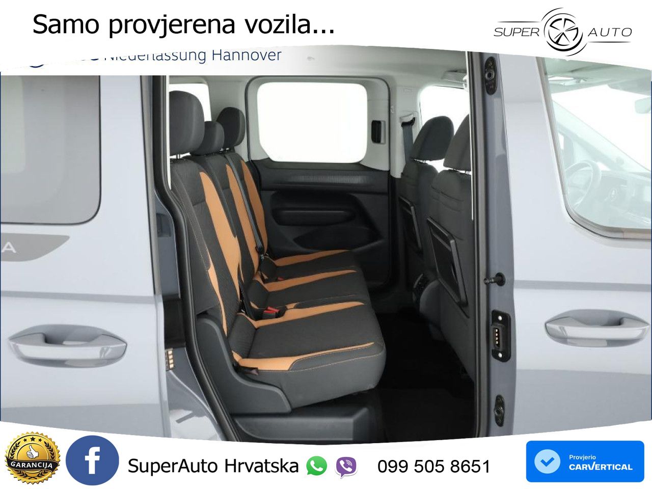VW Caddy 116 KS LED+GR SJED+ACC