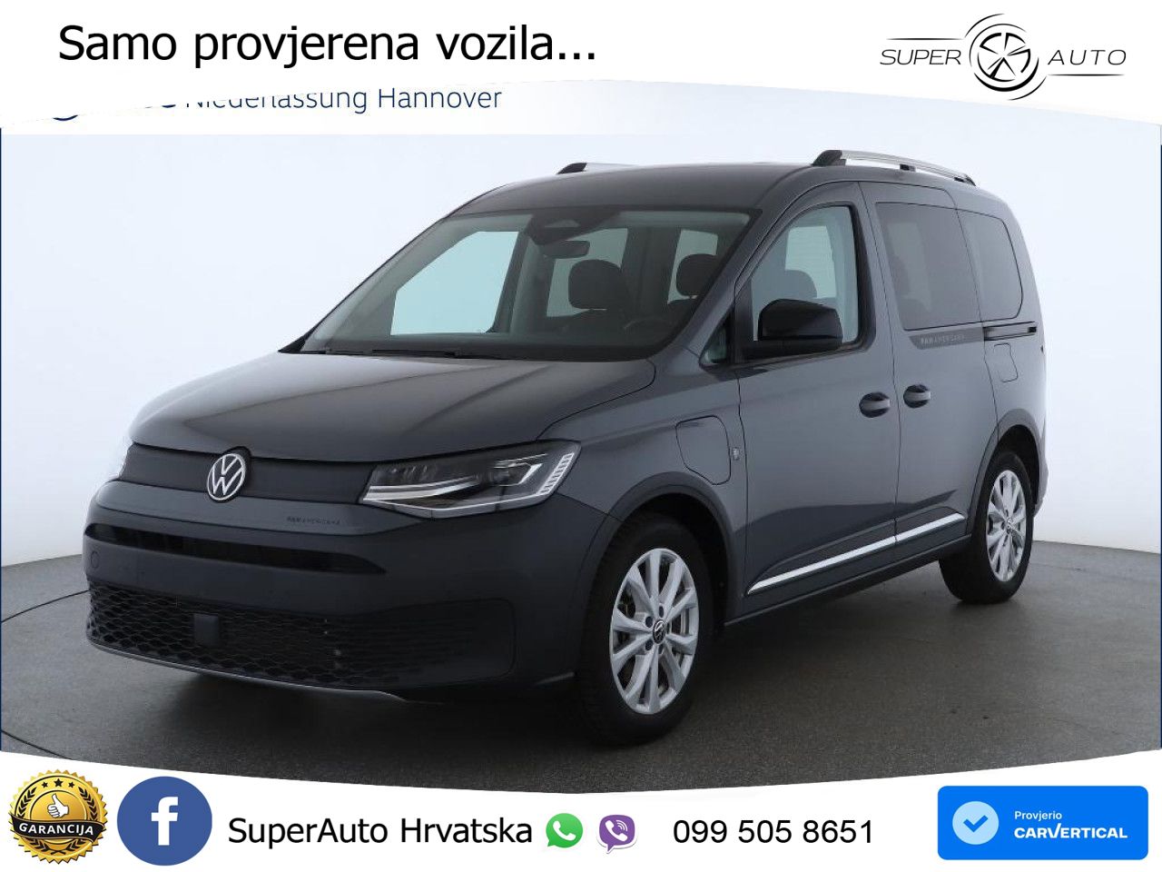 VW Caddy 116 KS LED+GR SJED+ACC
