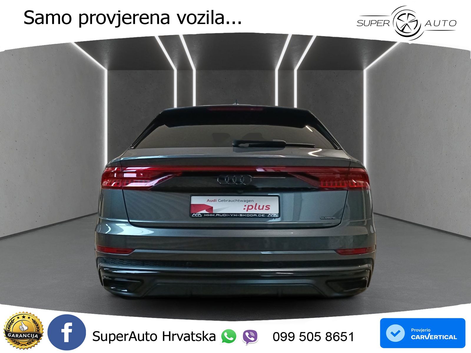 Audi Q8 50 TDI V6 (286 KS) quattro Tiptronic