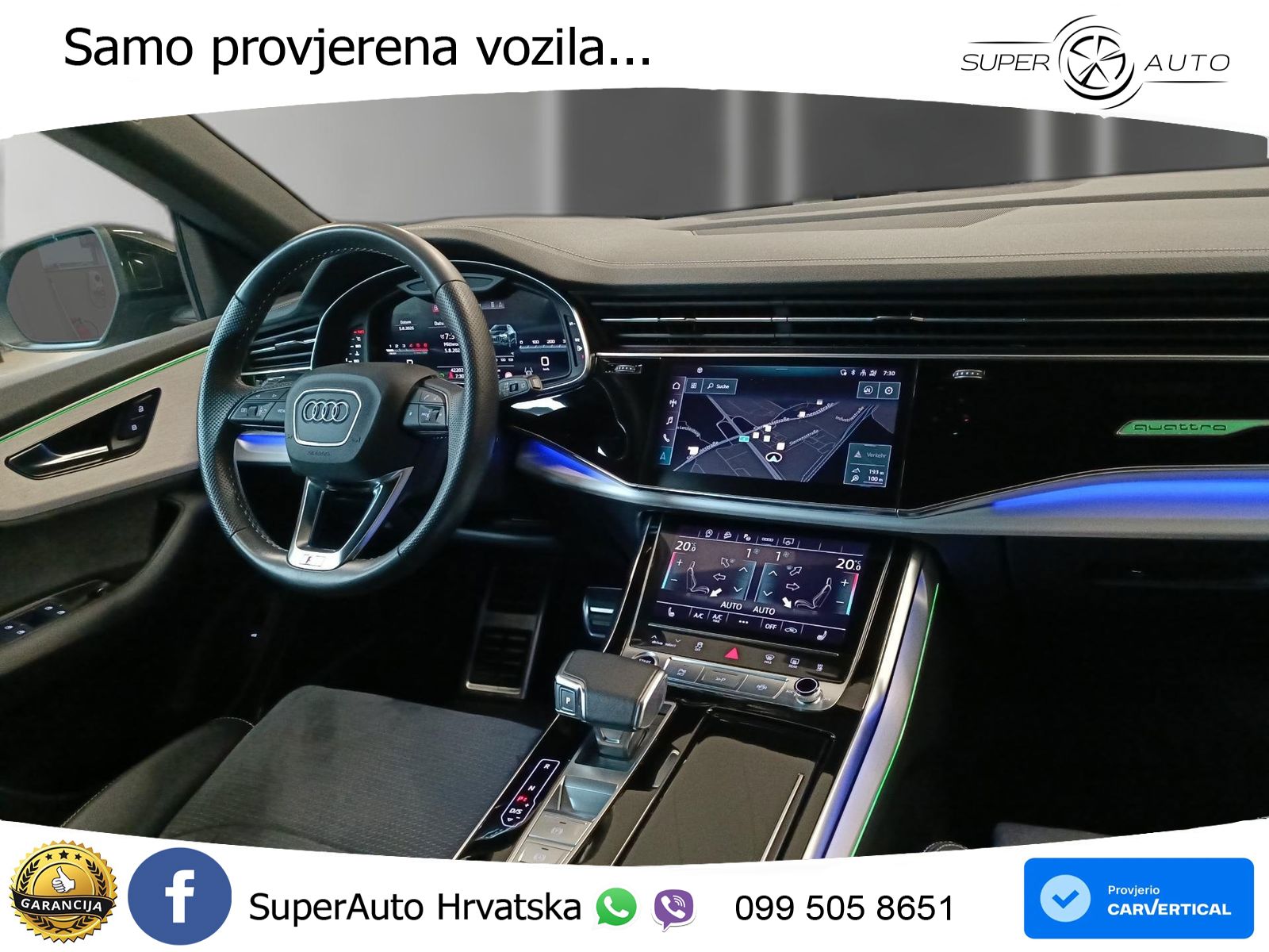 Audi Q8 50 TDI V6 (286 KS) quattro Tiptronic