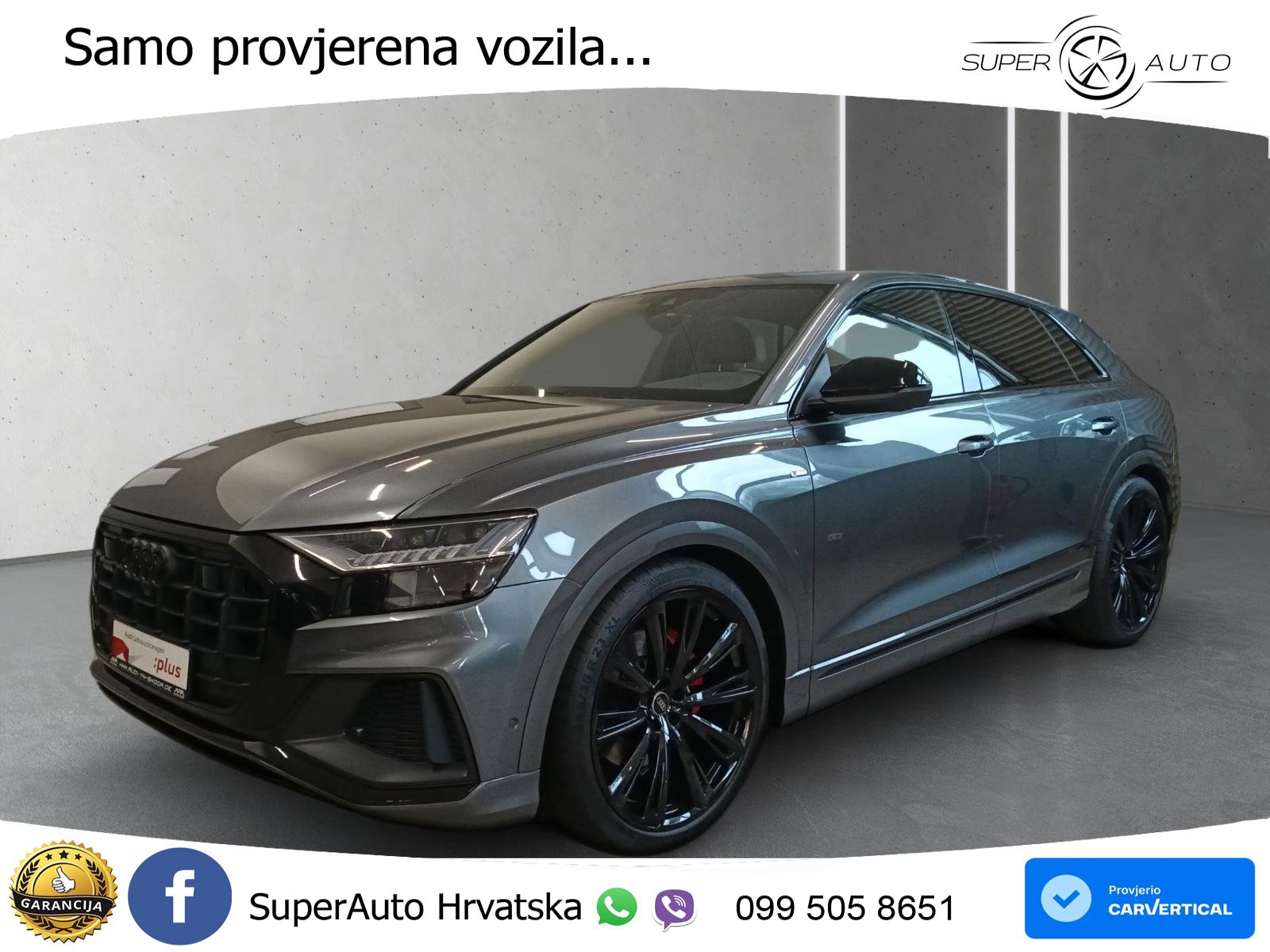Audi Q8 50 TDI V6 (286 KS) quattro Tiptronic