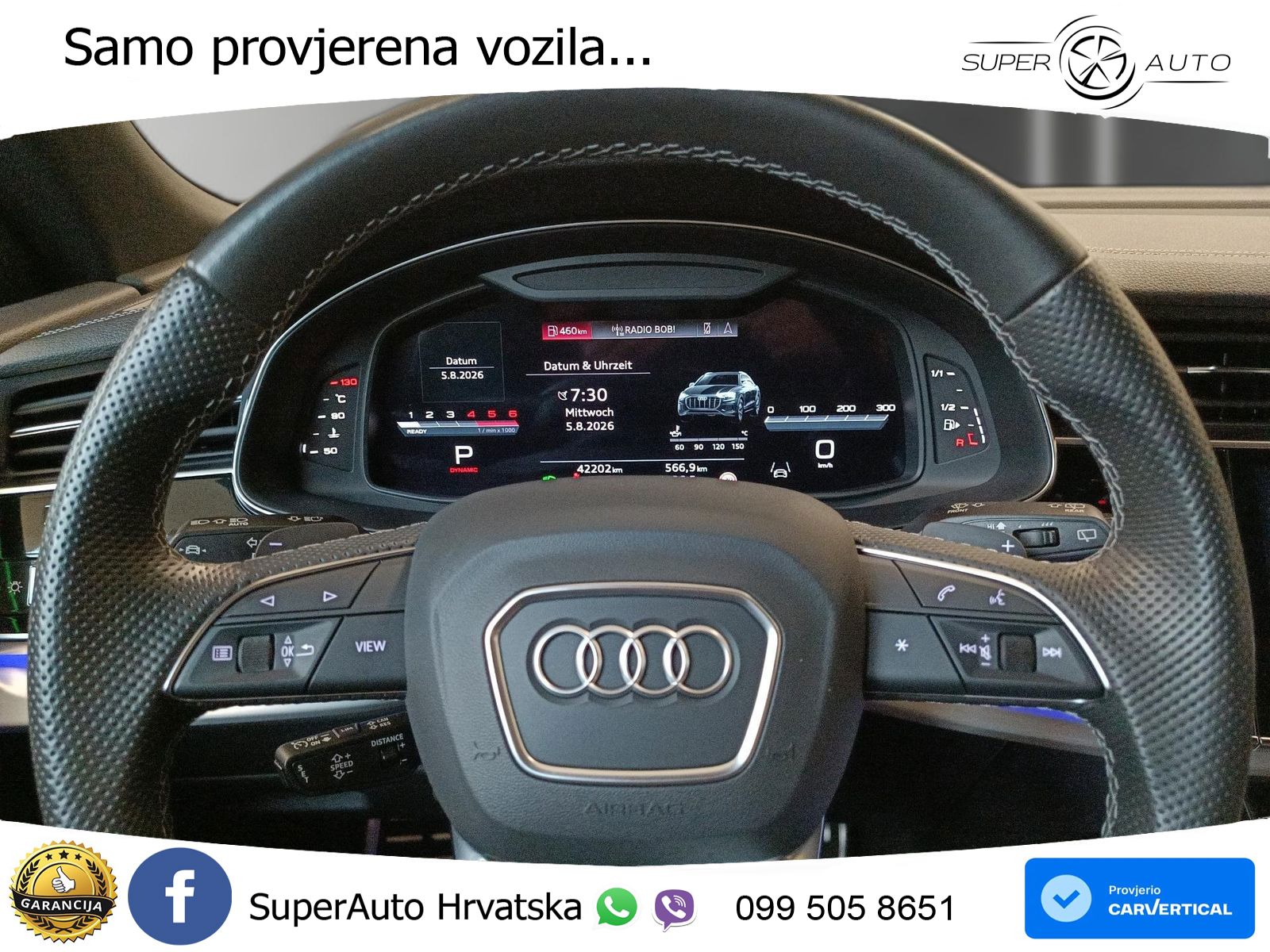 Audi Q8 50 TDI V6 (286 KS) quattro Tiptronic