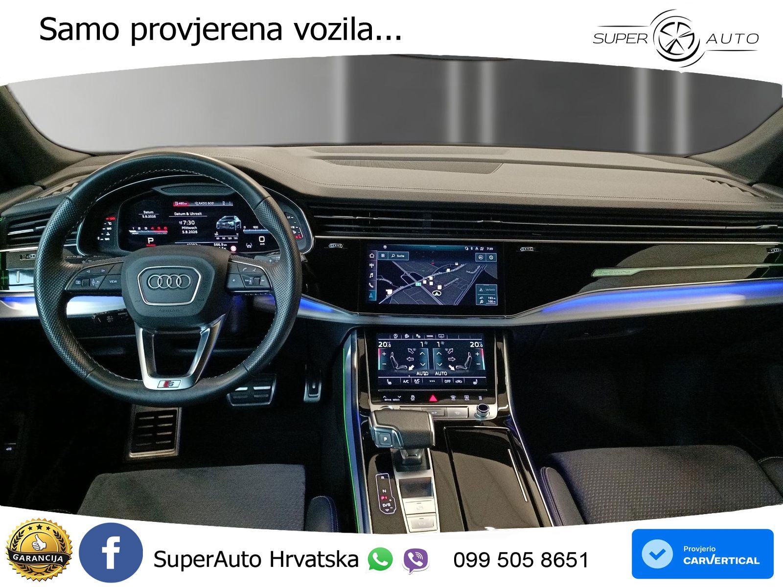 Audi Q8 50 TDI V6 (286 KS) quattro Tiptronic