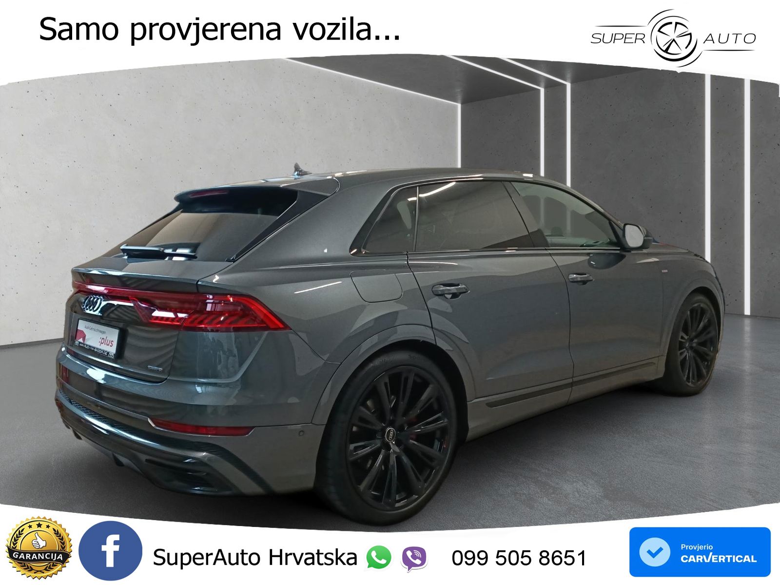 Audi Q8 50 TDI V6 (286 KS) quattro Tiptronic