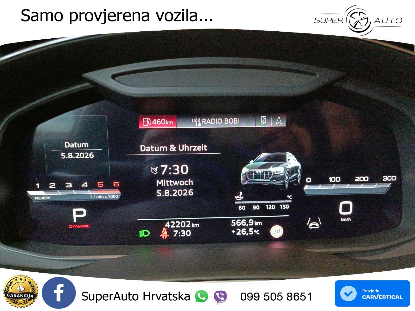 Audi Q8 50 TDI V6 (286 KS) quattro Tiptronic