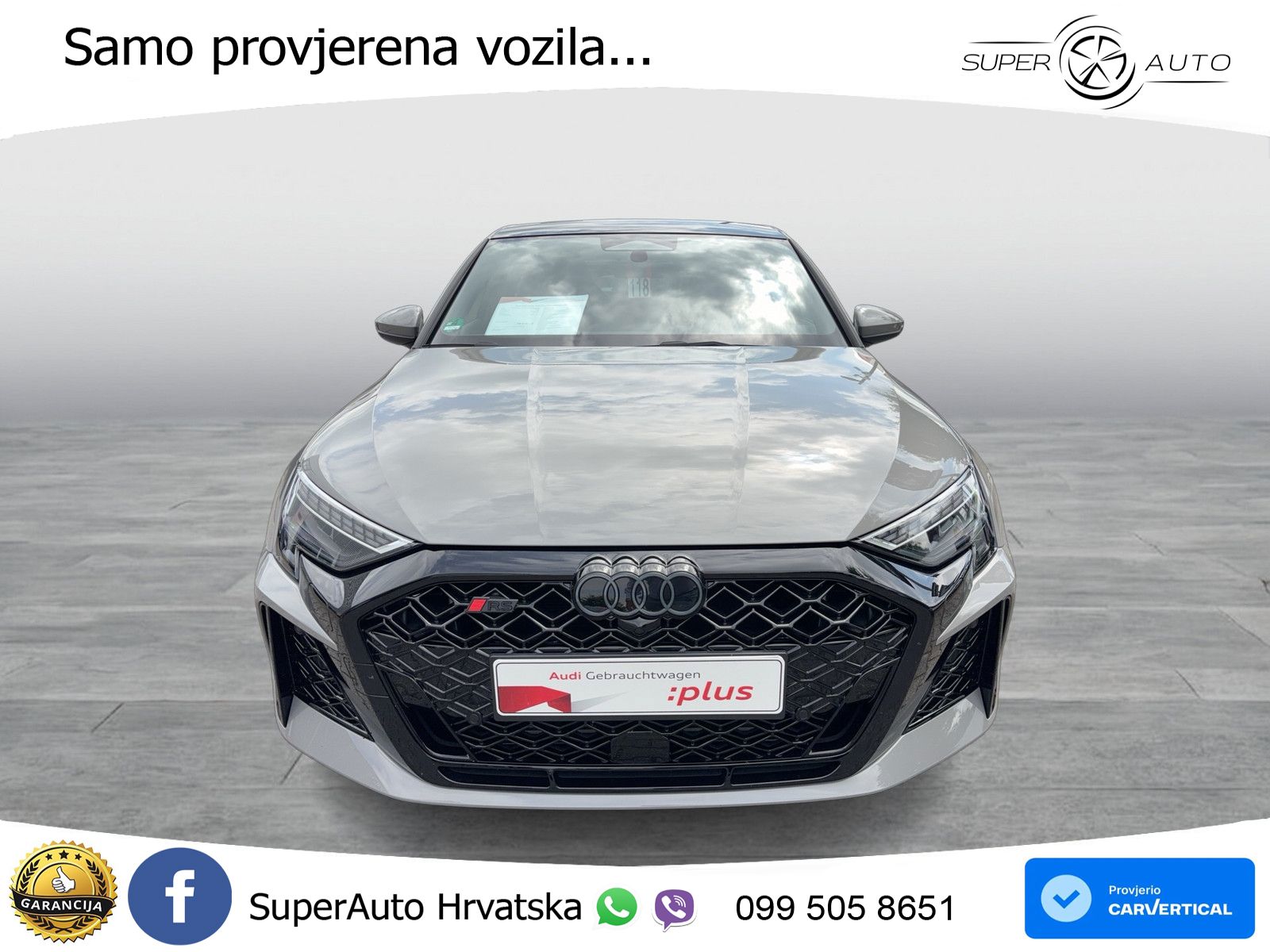 Audi RS3 Sedan 2.5 TFSI (400 KS) quattro S tronic LED+GR SJED+ACC