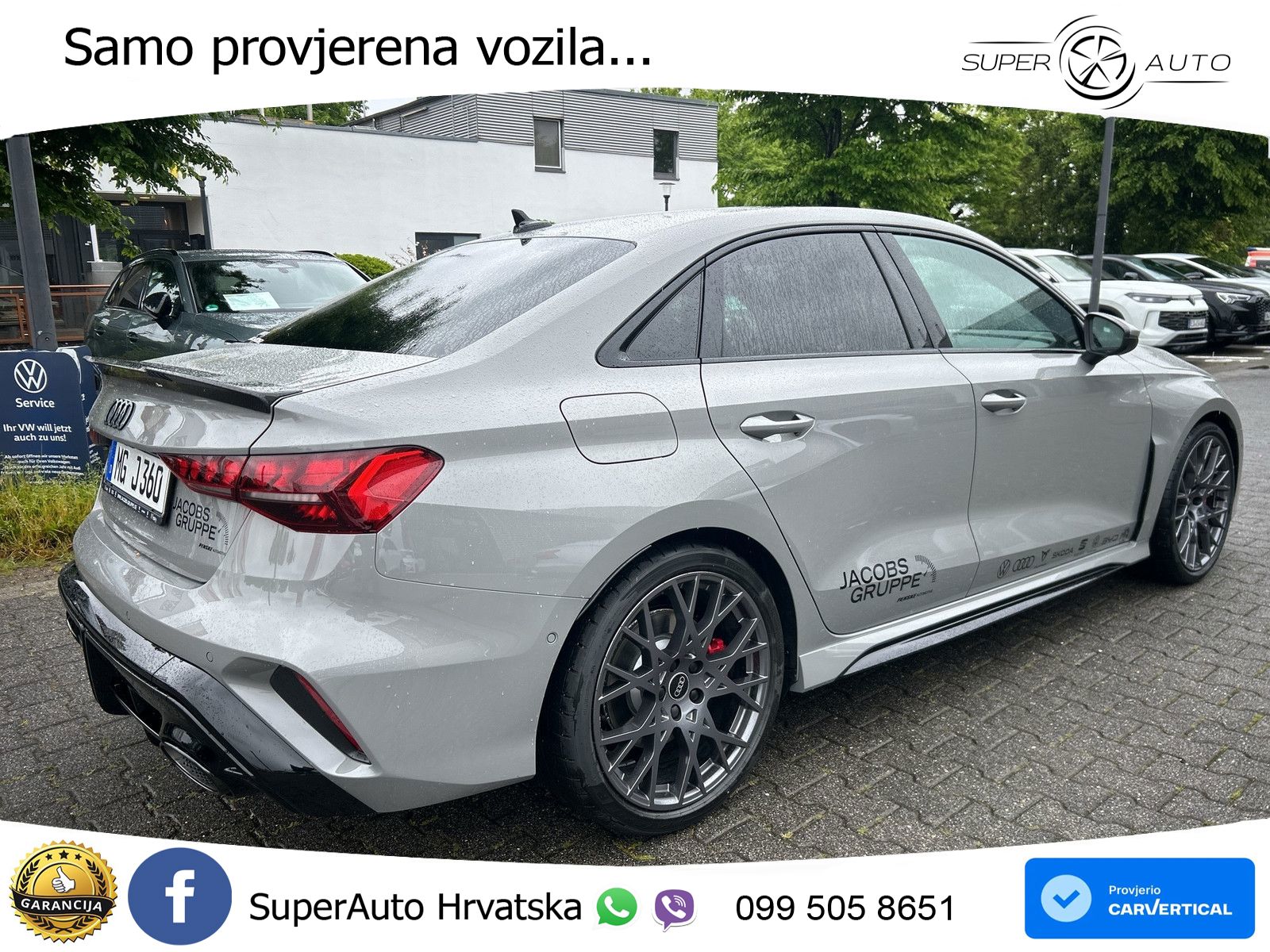 Audi RS3 Sedan 2.5 TFSI (400 KS) quattro S tronic LED+GR SJED+ACC