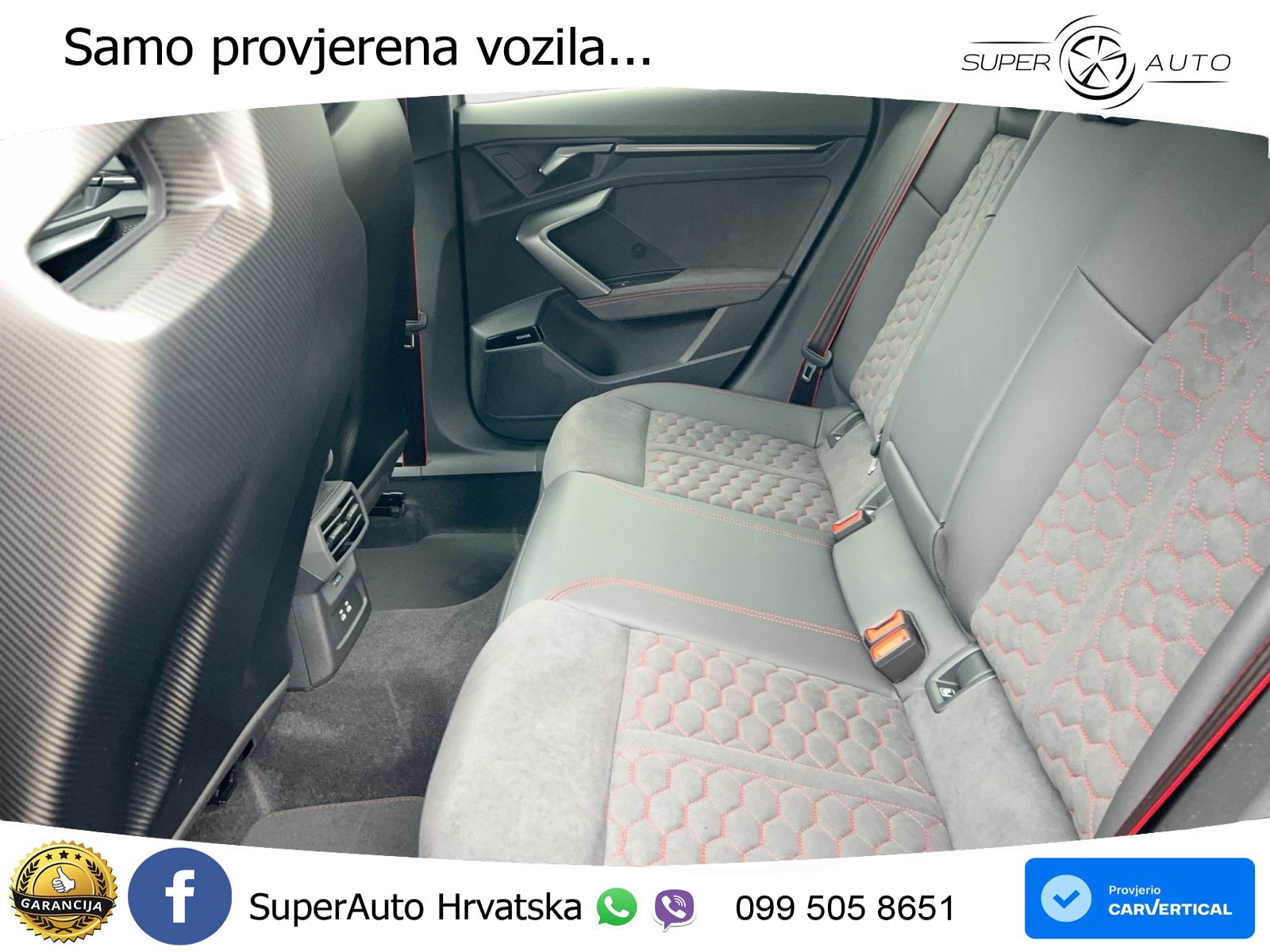 Audi RS3 Sedan 2.5 TFSI (400 KS) quattro S tronic LED+GR SJED+ACC