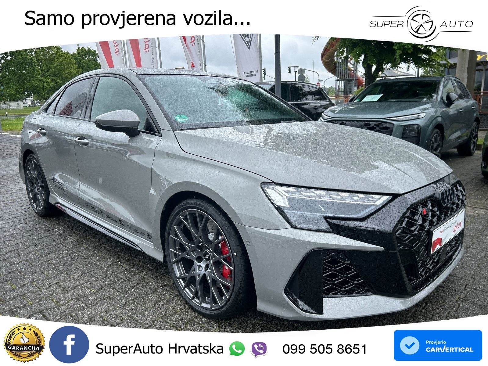 Audi RS3 Sedan 2.5 TFSI (400 KS) quattro S tronic LED+GR SJED+ACC