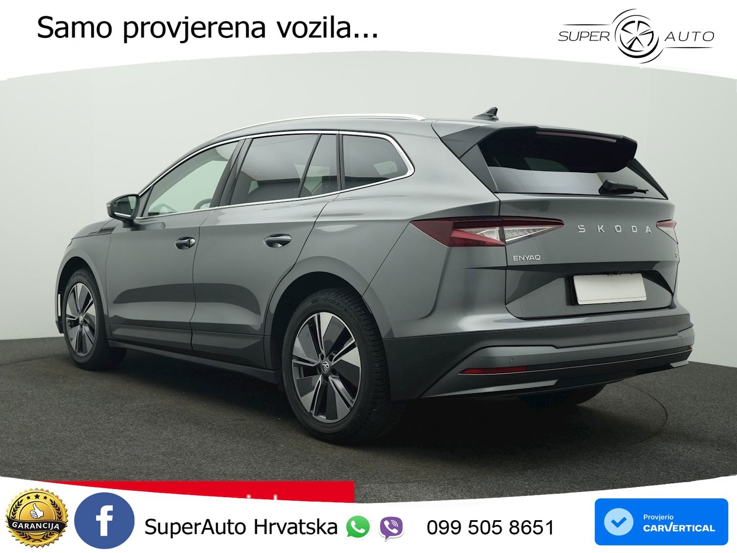 Škoda Enyaq iV 85x 82 kWh (286 KS) AWD