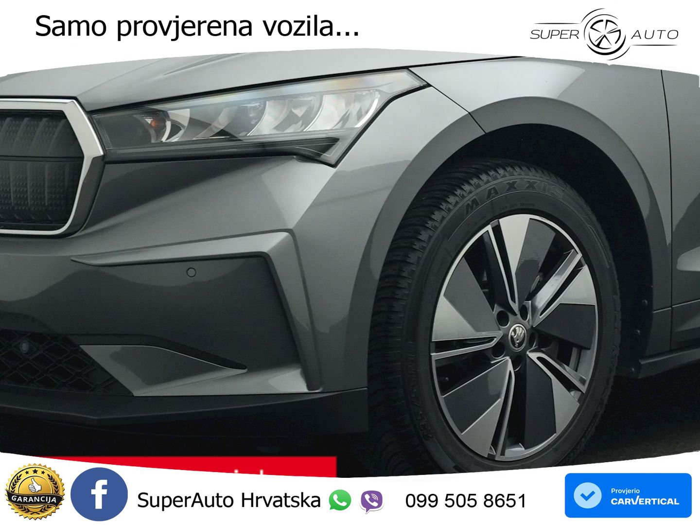 Škoda Enyaq iV 85x 82 kWh (286 KS) AWD