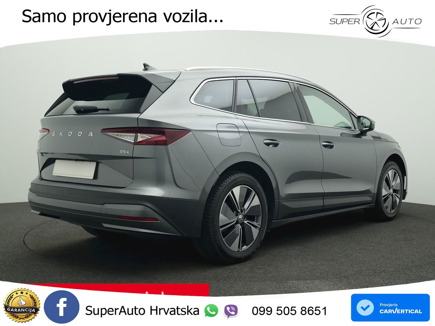 Škoda Enyaq iV 85x 82 kWh (286 KS) AWD