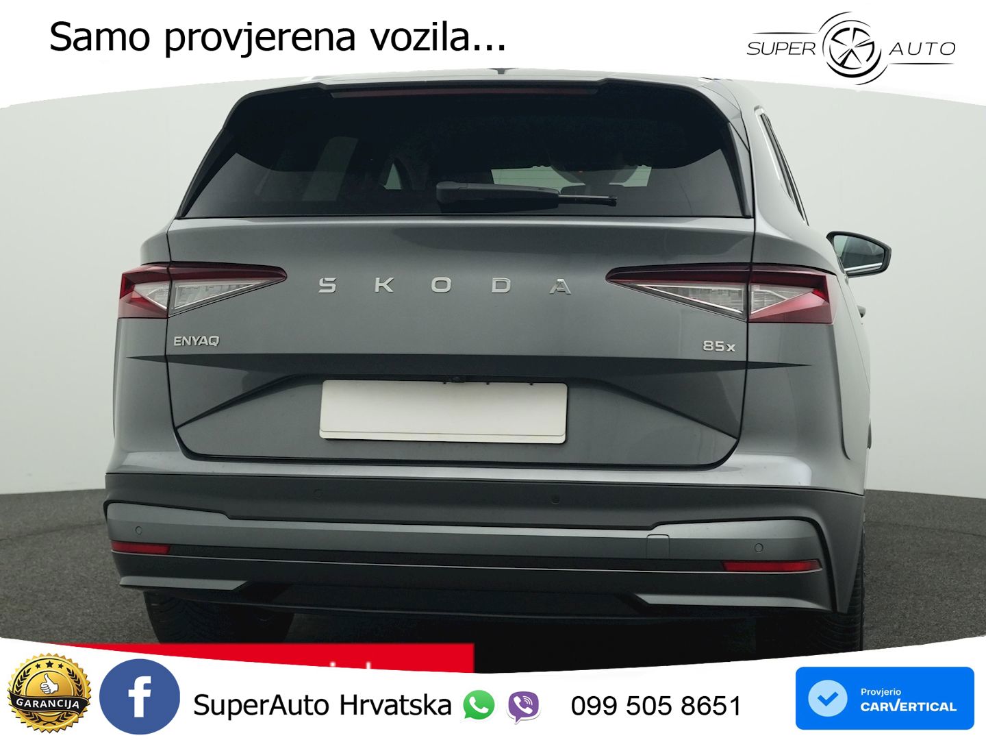 Škoda Enyaq iV 85x 82 kWh (286 KS) AWD