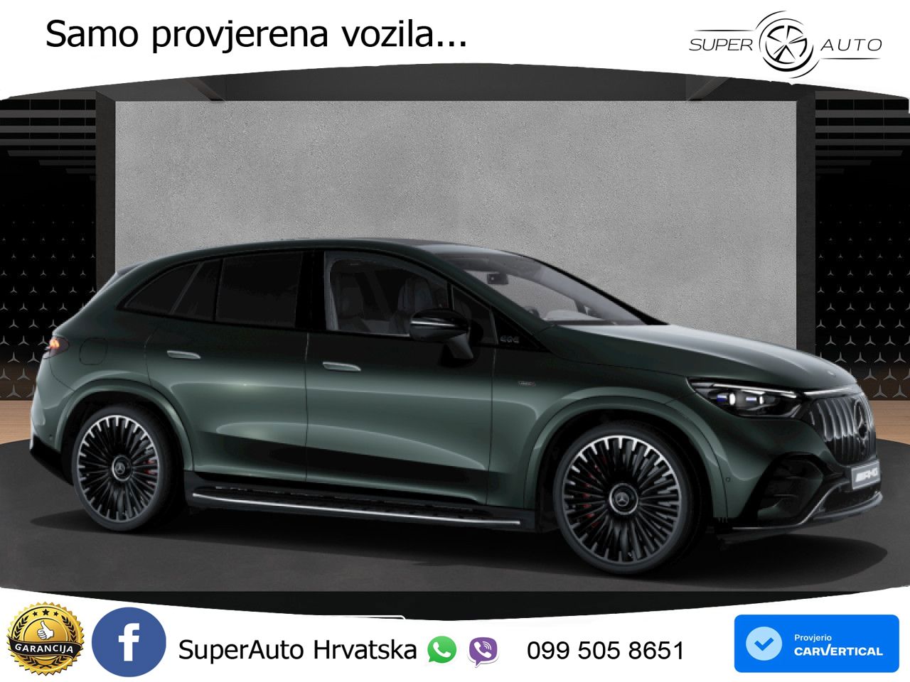 Mercedes EQE SUV AMG 53 100 kWh (626 KS) 4MATIC+ LED+GR SJED+ACC