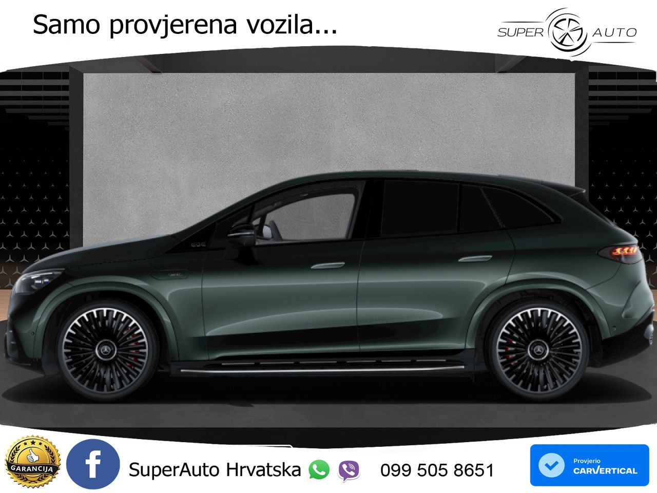 Mercedes EQE SUV AMG 53 100 kWh (626 KS) 4MATIC+ LED+GR SJED+ACC
