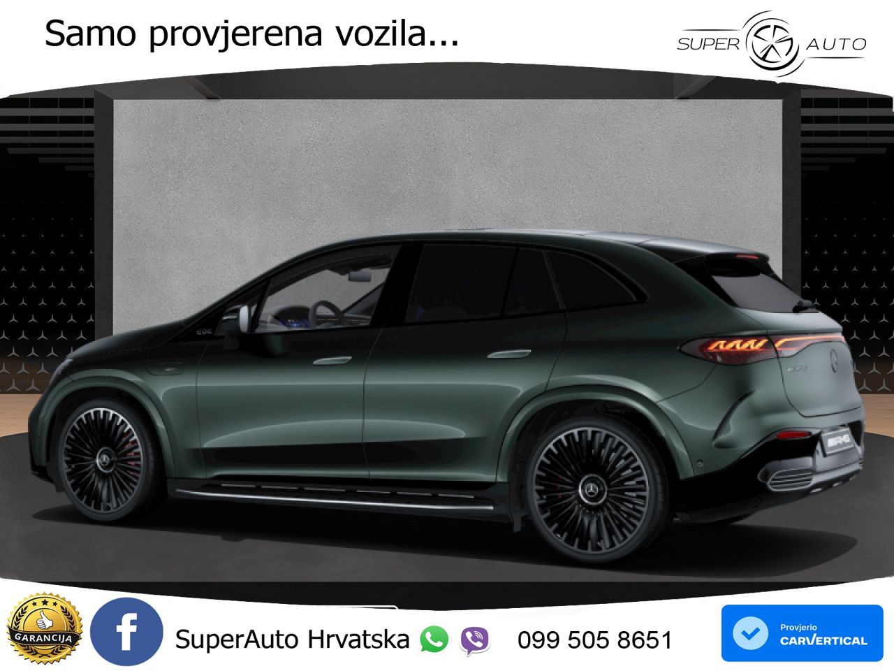Mercedes EQE SUV AMG 53 100 kWh (626 KS) 4MATIC+ LED+GR SJED+ACC