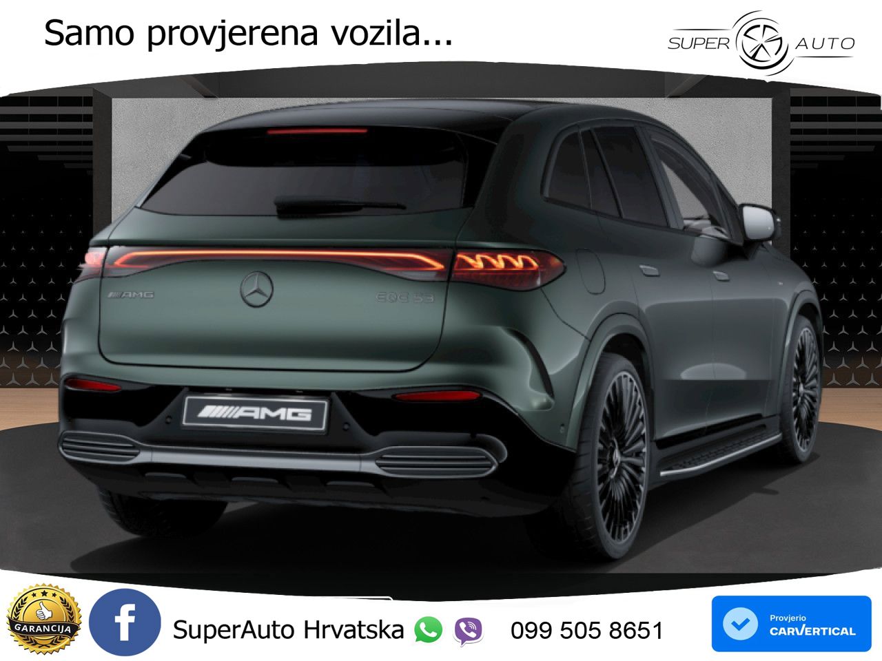 Mercedes EQE SUV AMG 53 100 kWh (626 KS) 4MATIC+ LED+GR SJED+ACC