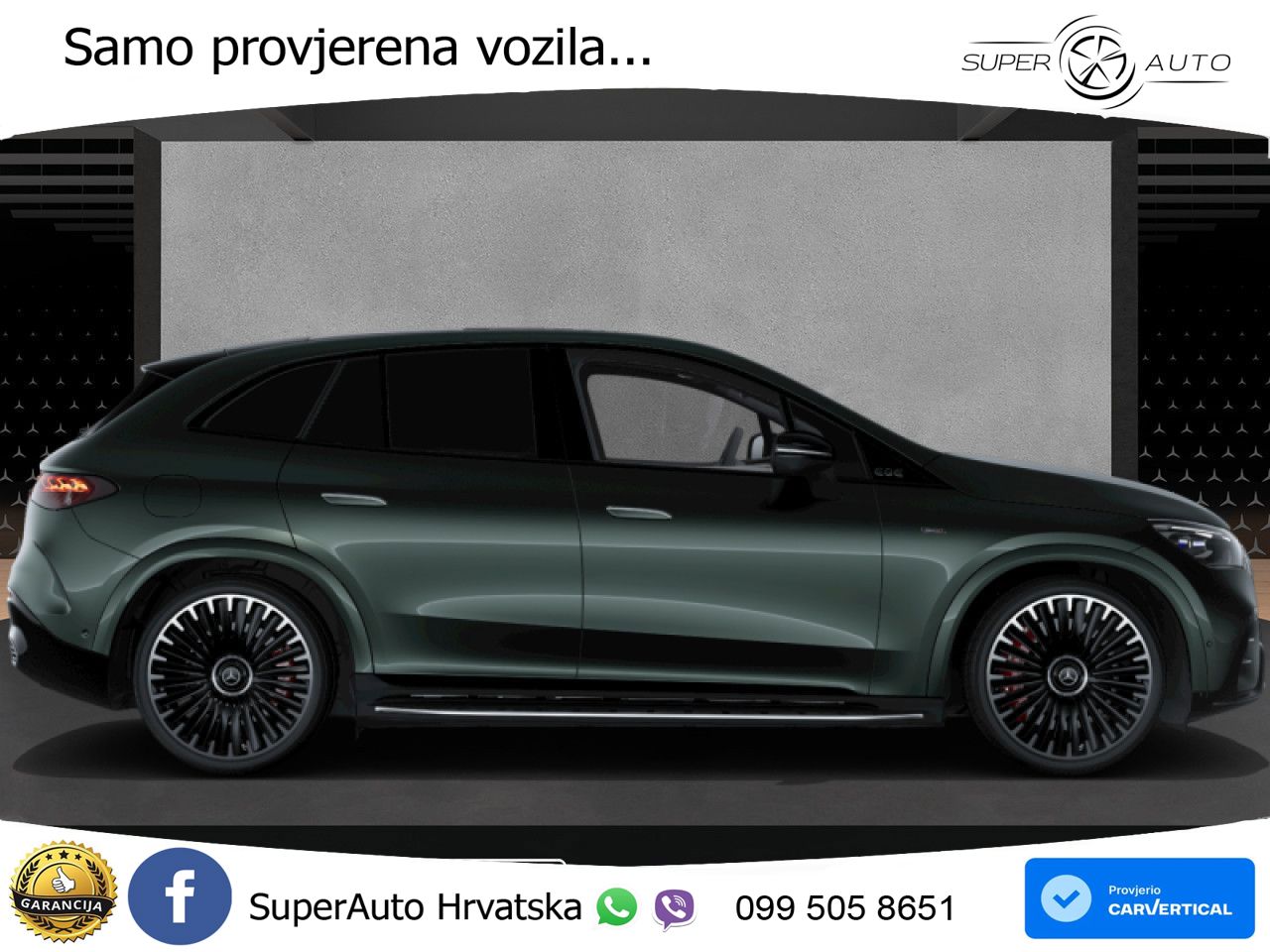 Mercedes EQE SUV AMG 53 100 kWh (626 KS) 4MATIC+ LED+GR SJED+ACC