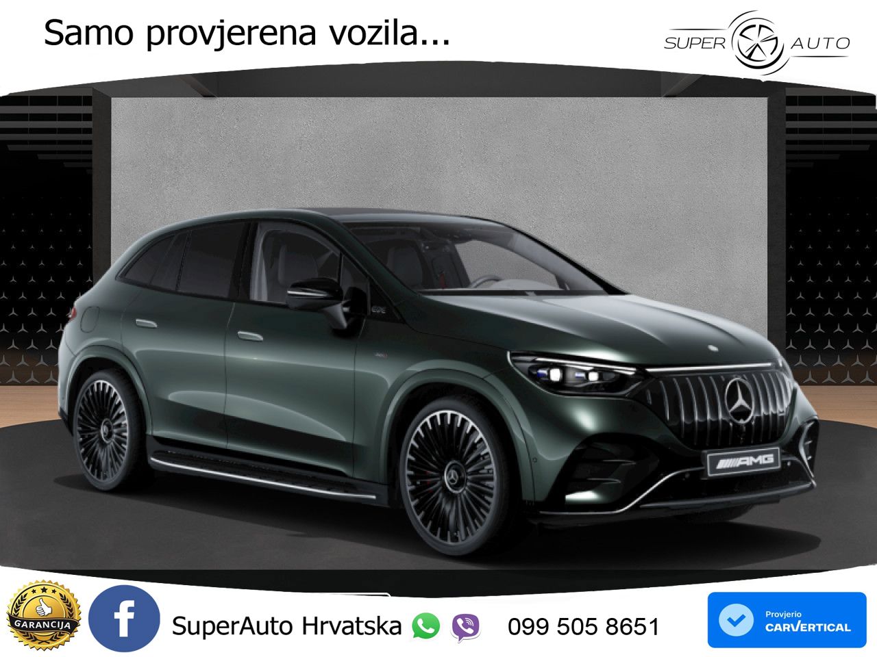 Mercedes EQE SUV AMG 53 100 kWh (626 KS) 4MATIC+ LED+GR SJED+ACC