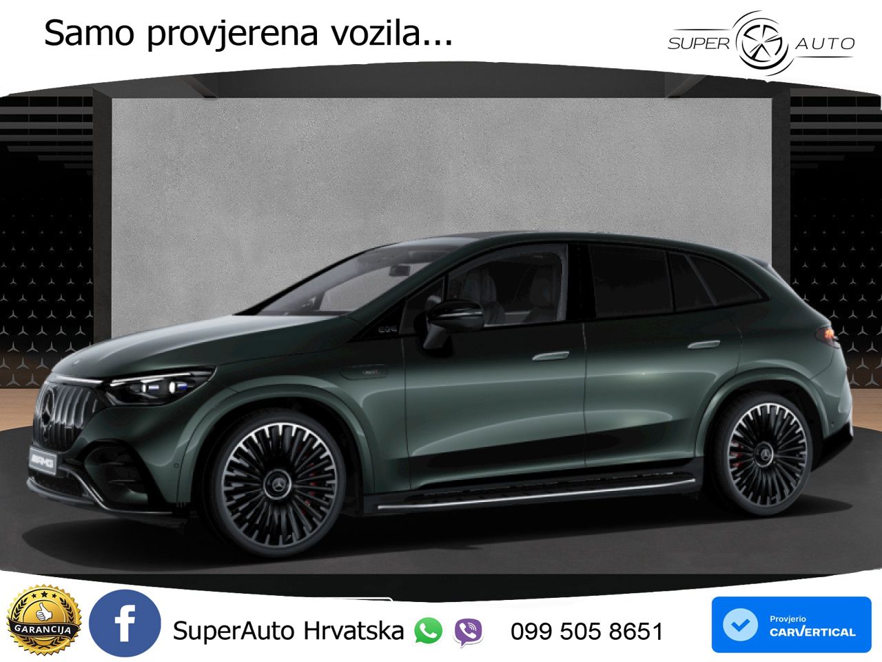 Mercedes EQE SUV AMG 53 100 kWh (626 KS) 4MATIC+ LED+GR SJED+ACC