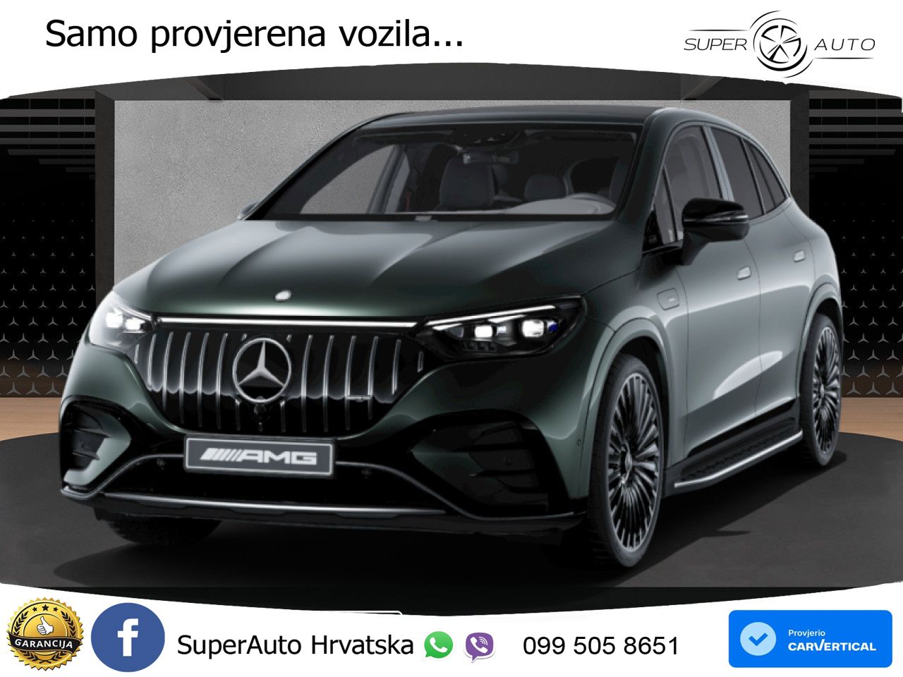 Mercedes EQE SUV AMG 53 100 kWh (626 KS) 4MATIC+ LED+GR SJED+ACC