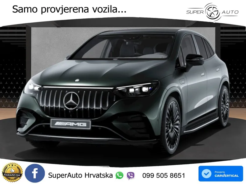 Mercedes EQE SUV AMG 53 100 kWh (626 KS) 4MATIC+ LED+GR SJED+ACC