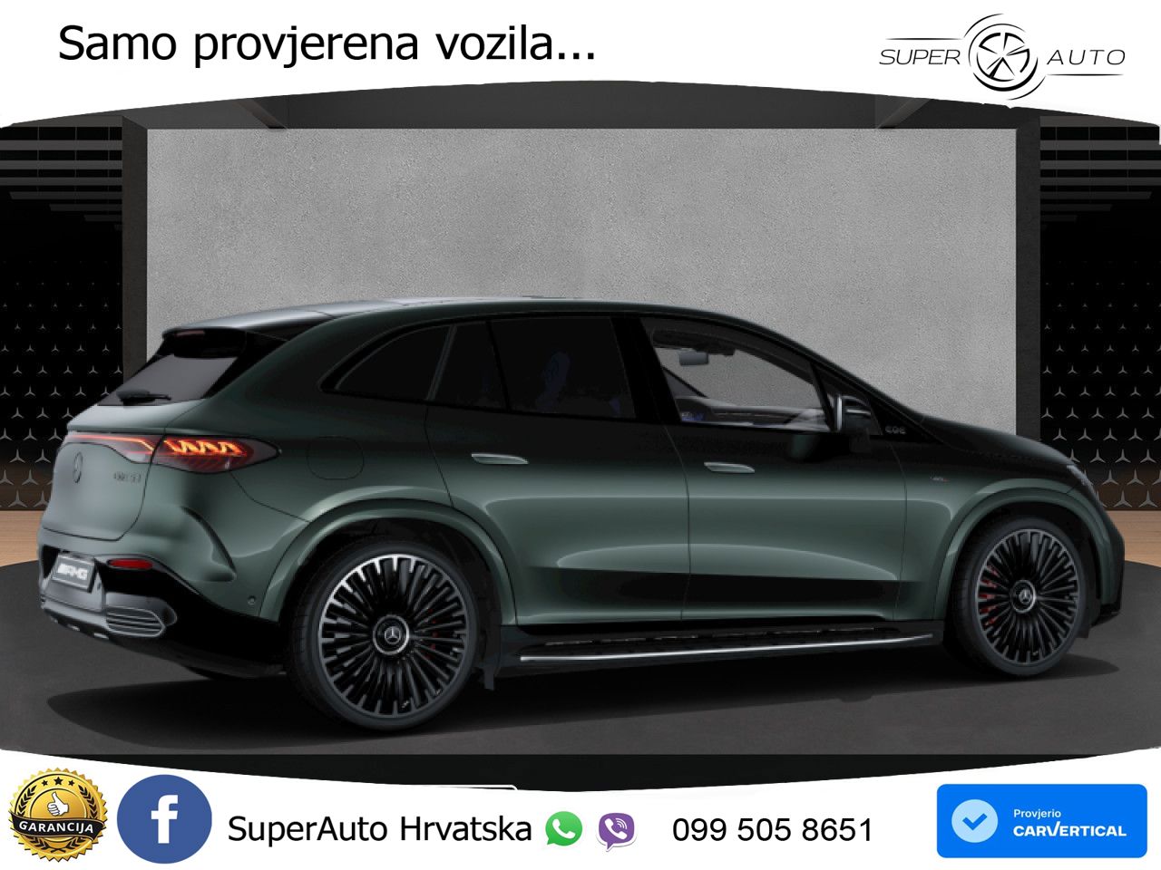 Mercedes EQE SUV AMG 53 100 kWh (626 KS) 4MATIC+ LED+GR SJED+ACC