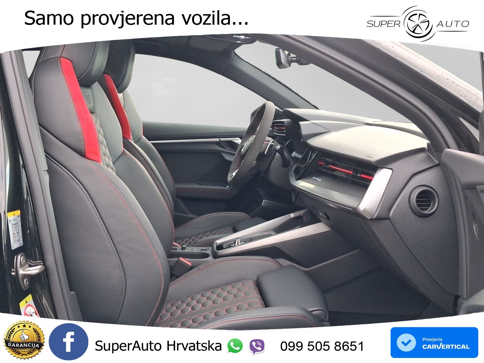 Audi RS3 Sedan 2.5 TFSI (400 KS) quattro S tronic LED+GR SJED+ACC
