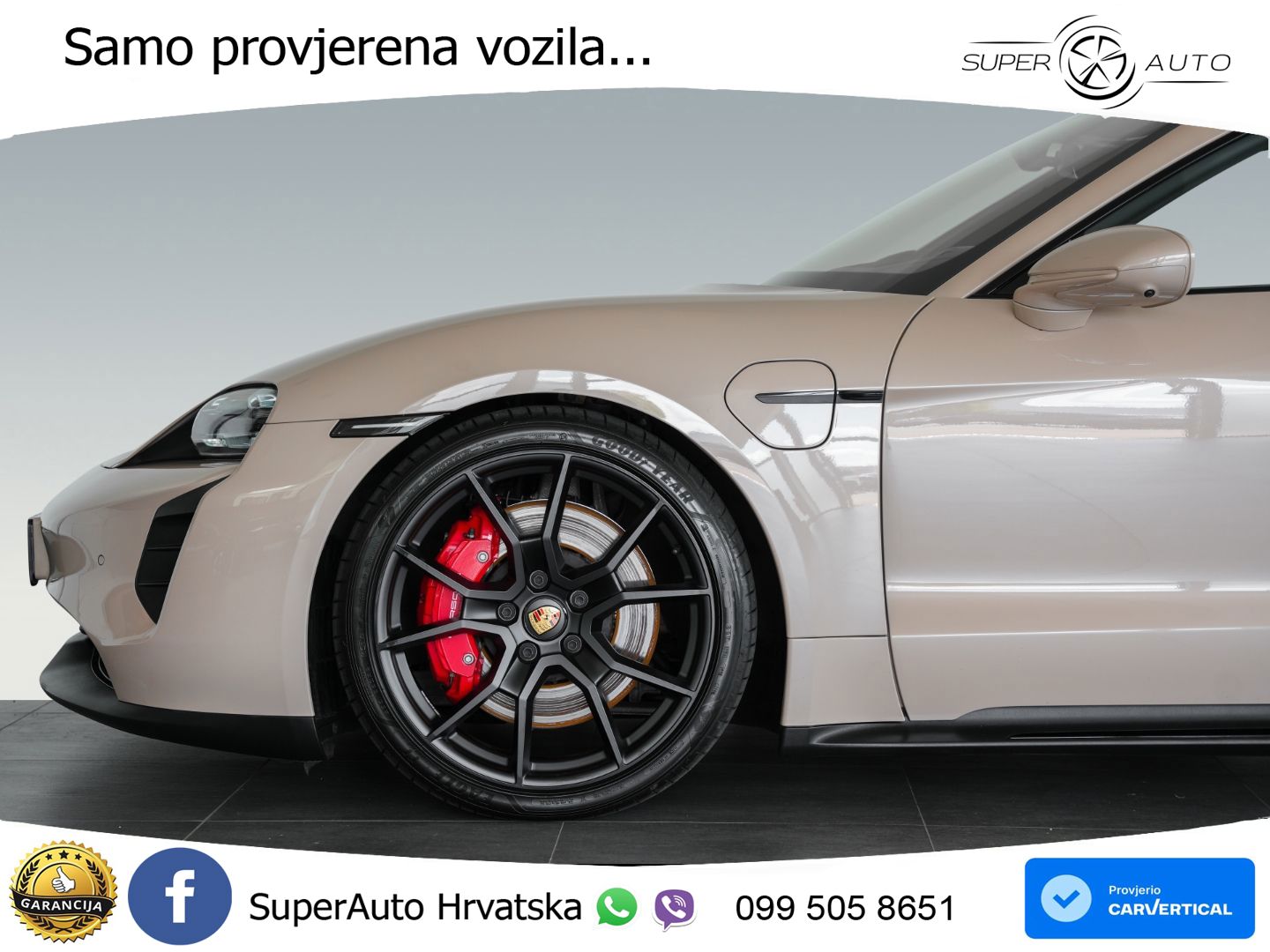 Porsche Taycan GTS Performance Plus 93.4 kWh (598 KS)