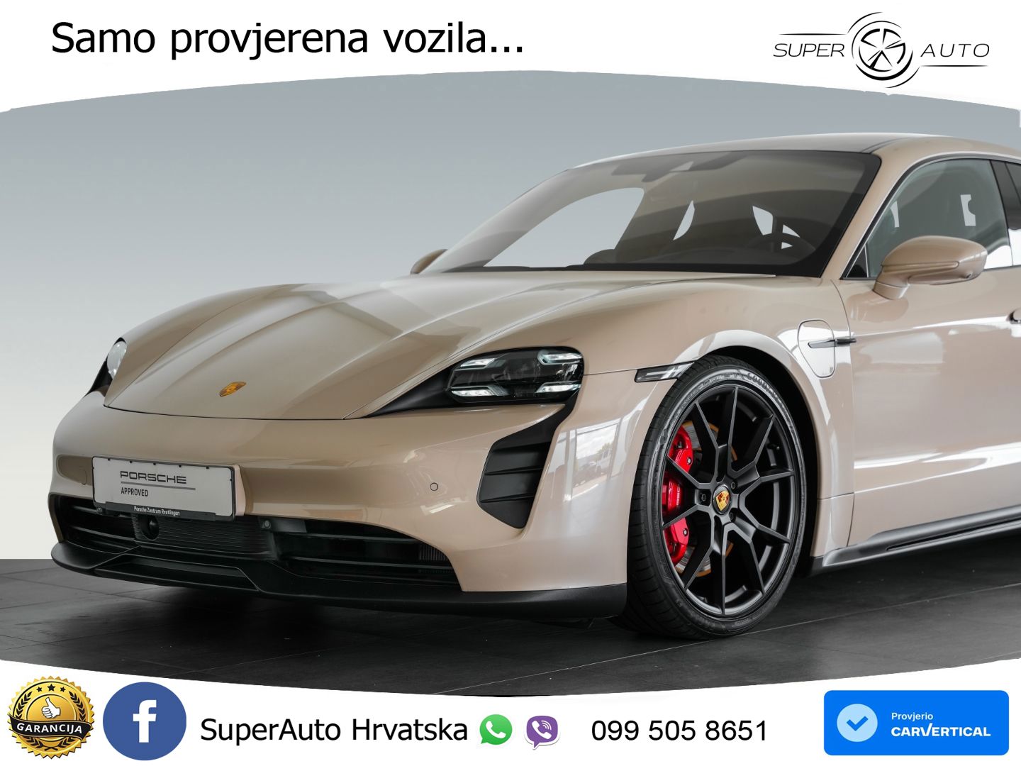 Porsche Taycan GTS Performance Plus 93.4 kWh (598 KS)