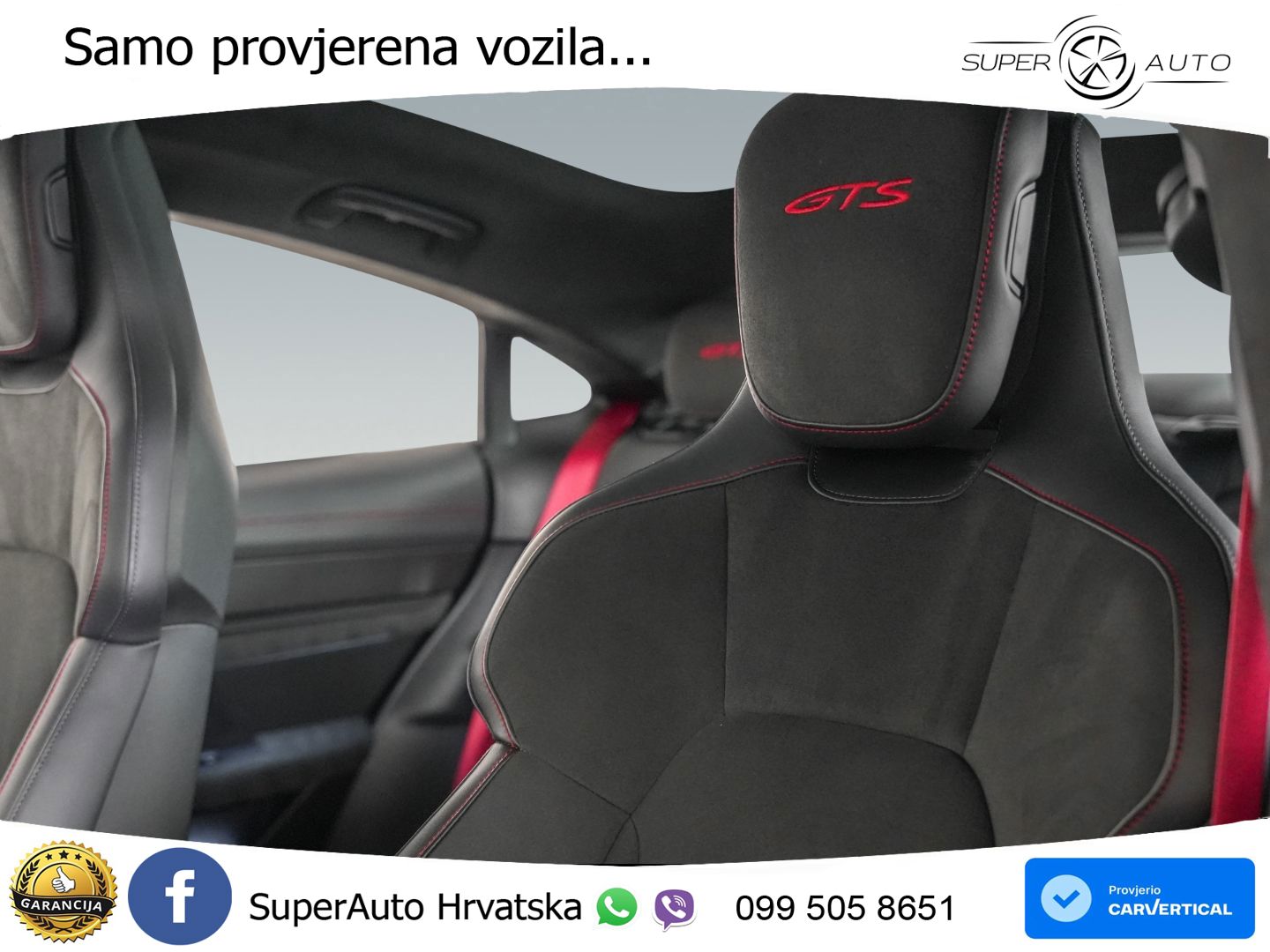 Porsche Taycan GTS Performance Plus 93.4 kWh (598 KS)