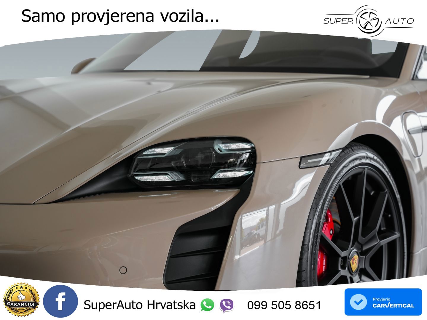 Porsche Taycan GTS Performance Plus 93.4 kWh (598 KS)