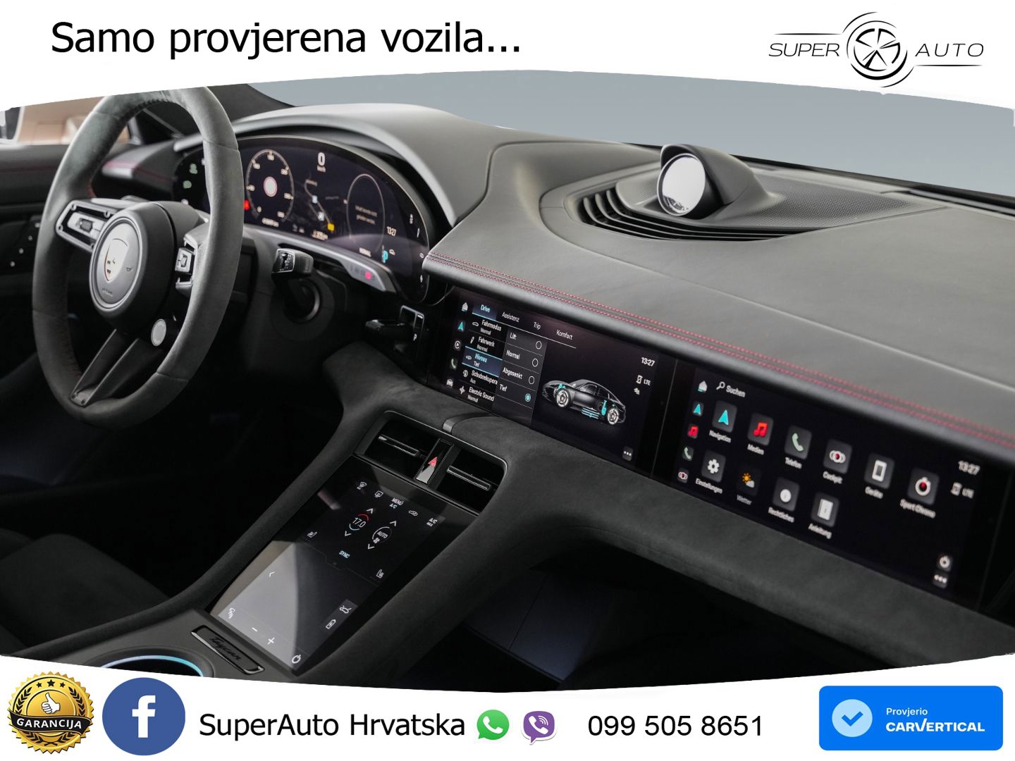 Porsche Taycan GTS Performance Plus 93.4 kWh (598 KS)
