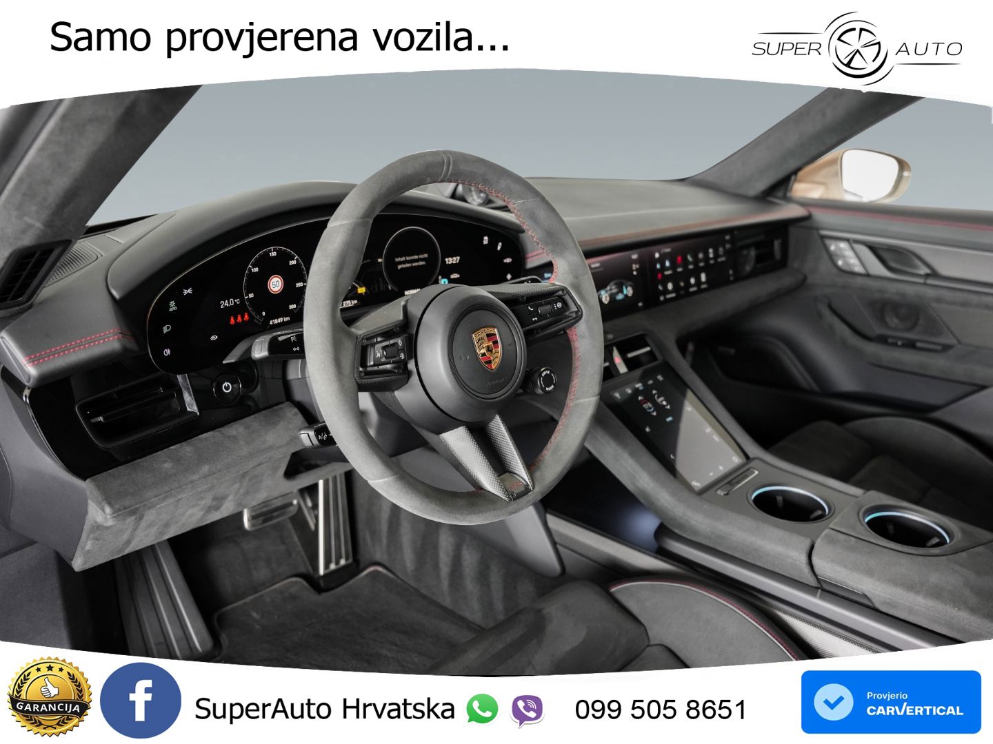 Porsche Taycan GTS Performance Plus 93.4 kWh (598 KS)