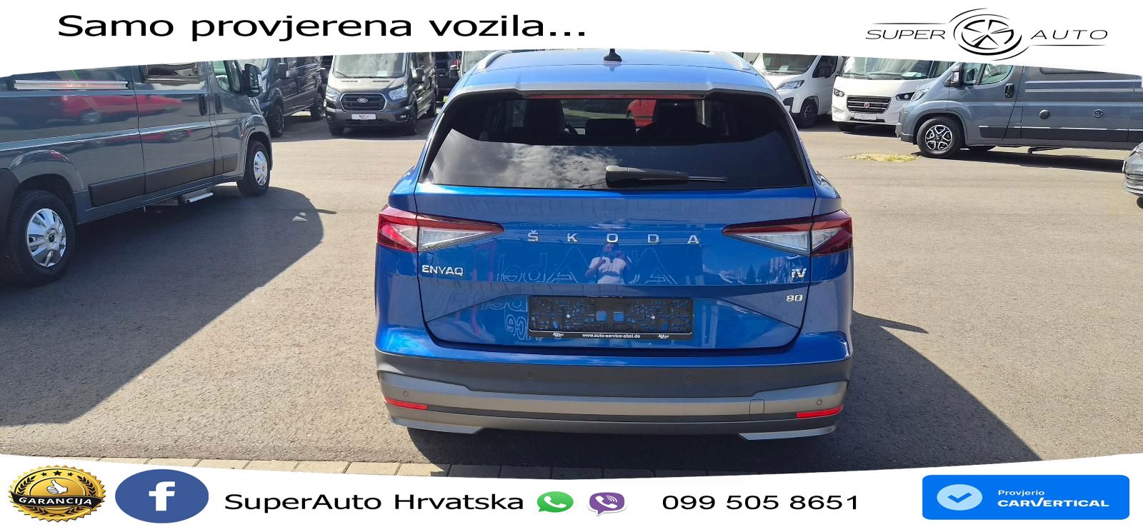 Škoda Enyaq iV 80 82 kWh (204 KS) Loft LED+GR SJED+ACC