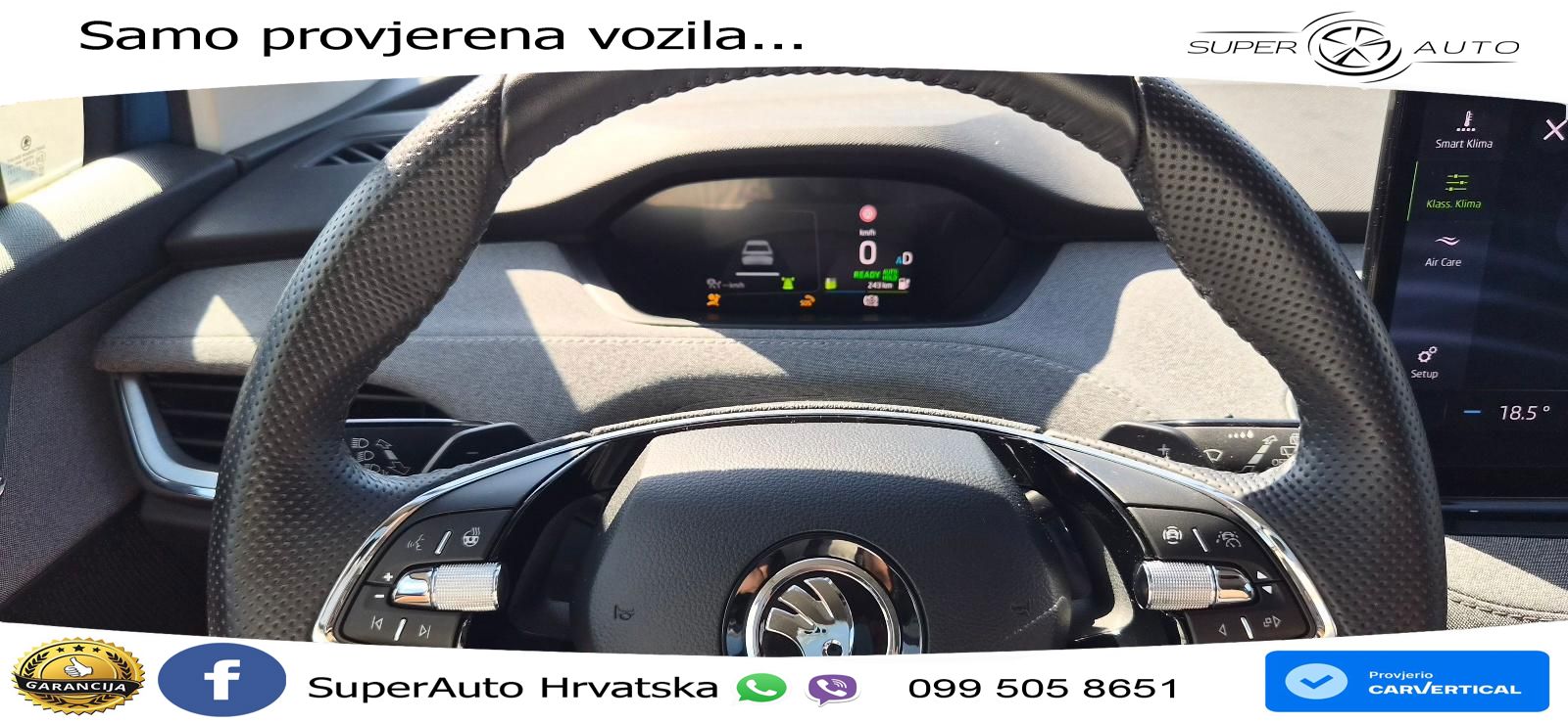 Škoda Enyaq iV 80 82 kWh (204 KS) Loft LED+GR SJED+ACC