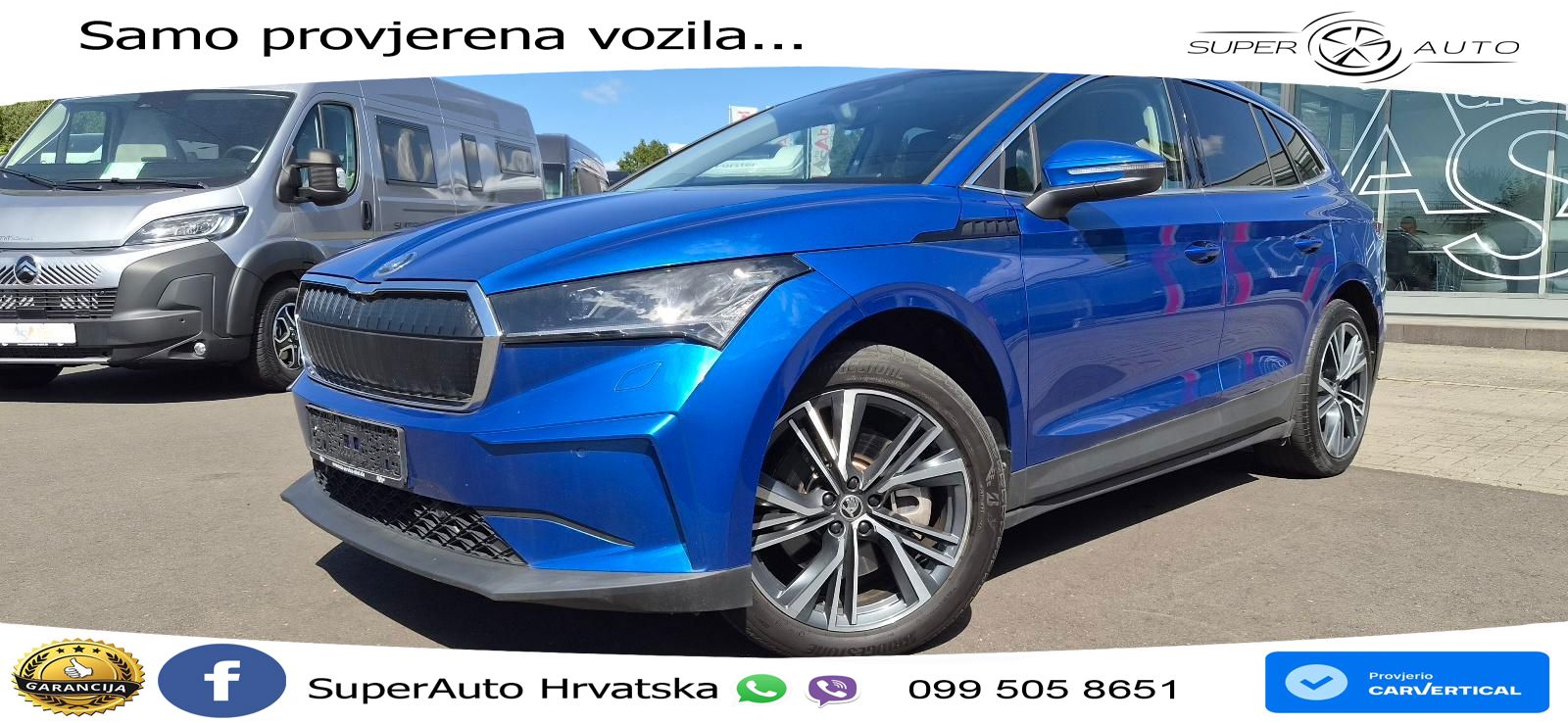 Škoda Enyaq iV 80 82 kWh (204 KS) Loft LED+GR SJED+ACC