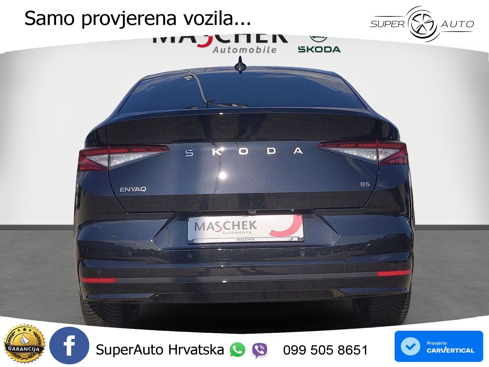 Škoda Enyaq Coupe iV 85 82 kWh (286 KS) LED+GR SJED+ACC