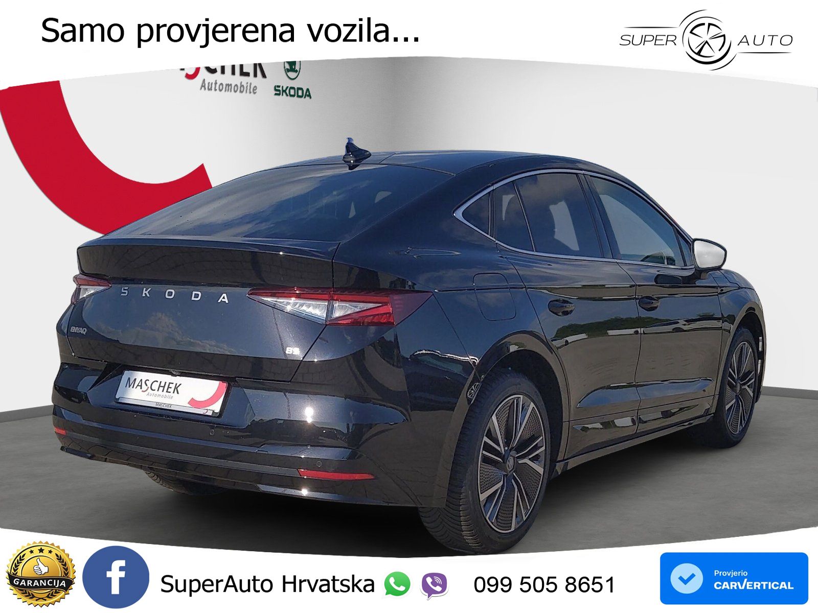 Škoda Enyaq Coupe iV 85 82 kWh (286 KS) LED+GR SJED+ACC