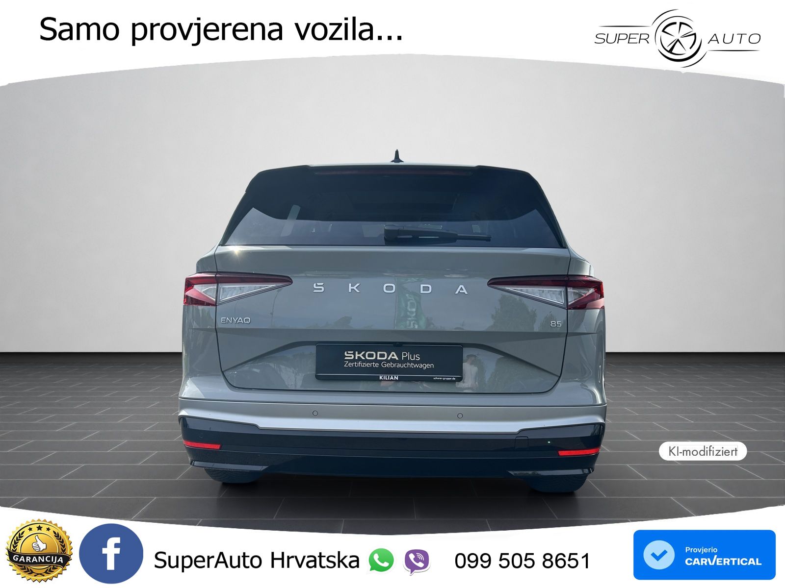 Škoda Enyaq 85 82 kWh (286 KS) LED+GR SJED+ACC