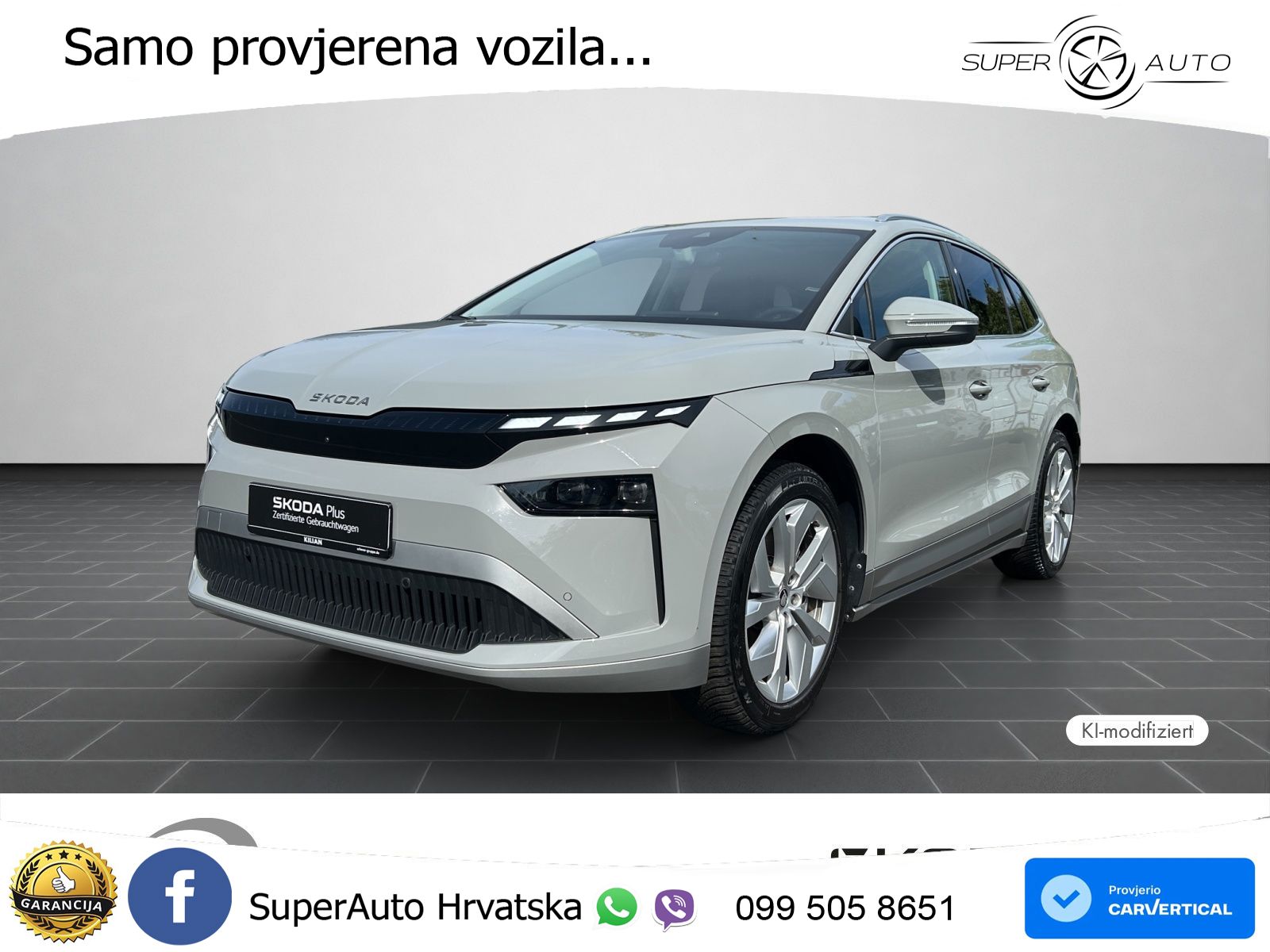 Škoda Enyaq 85 82 kWh (286 KS) LED+GR SJED+ACC