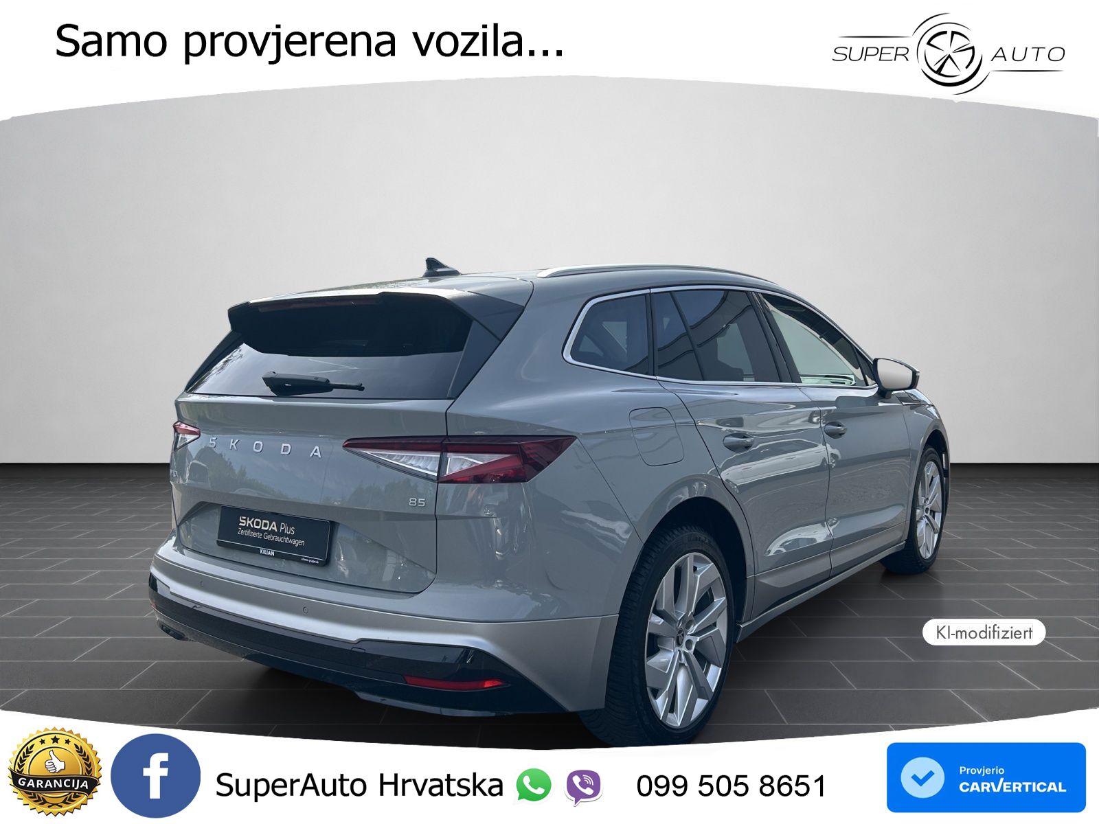 Škoda Enyaq 85 82 kWh (286 KS) LED+GR SJED+ACC