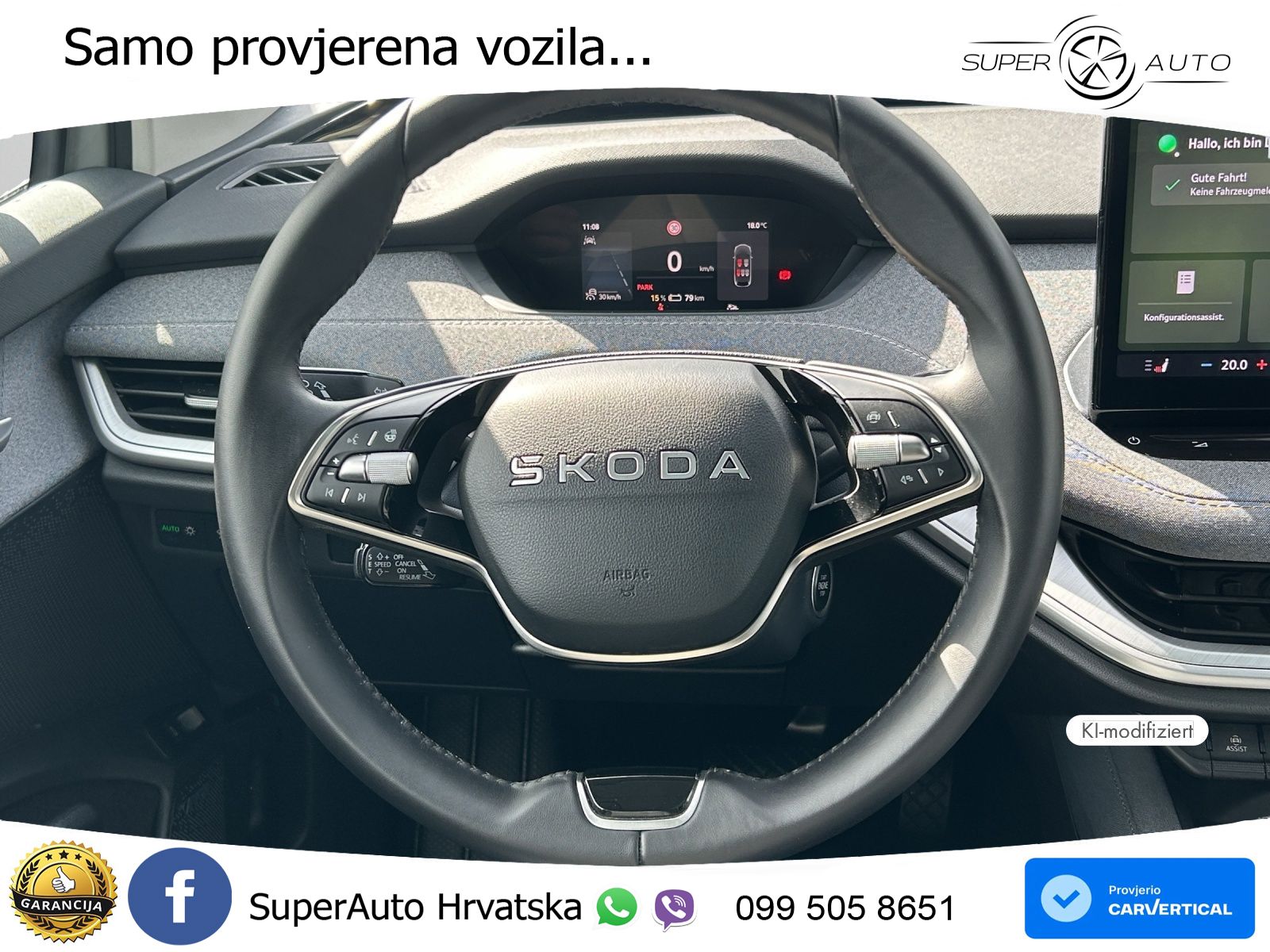 Škoda Enyaq 85 82 kWh (286 KS) LED+GR SJED+ACC