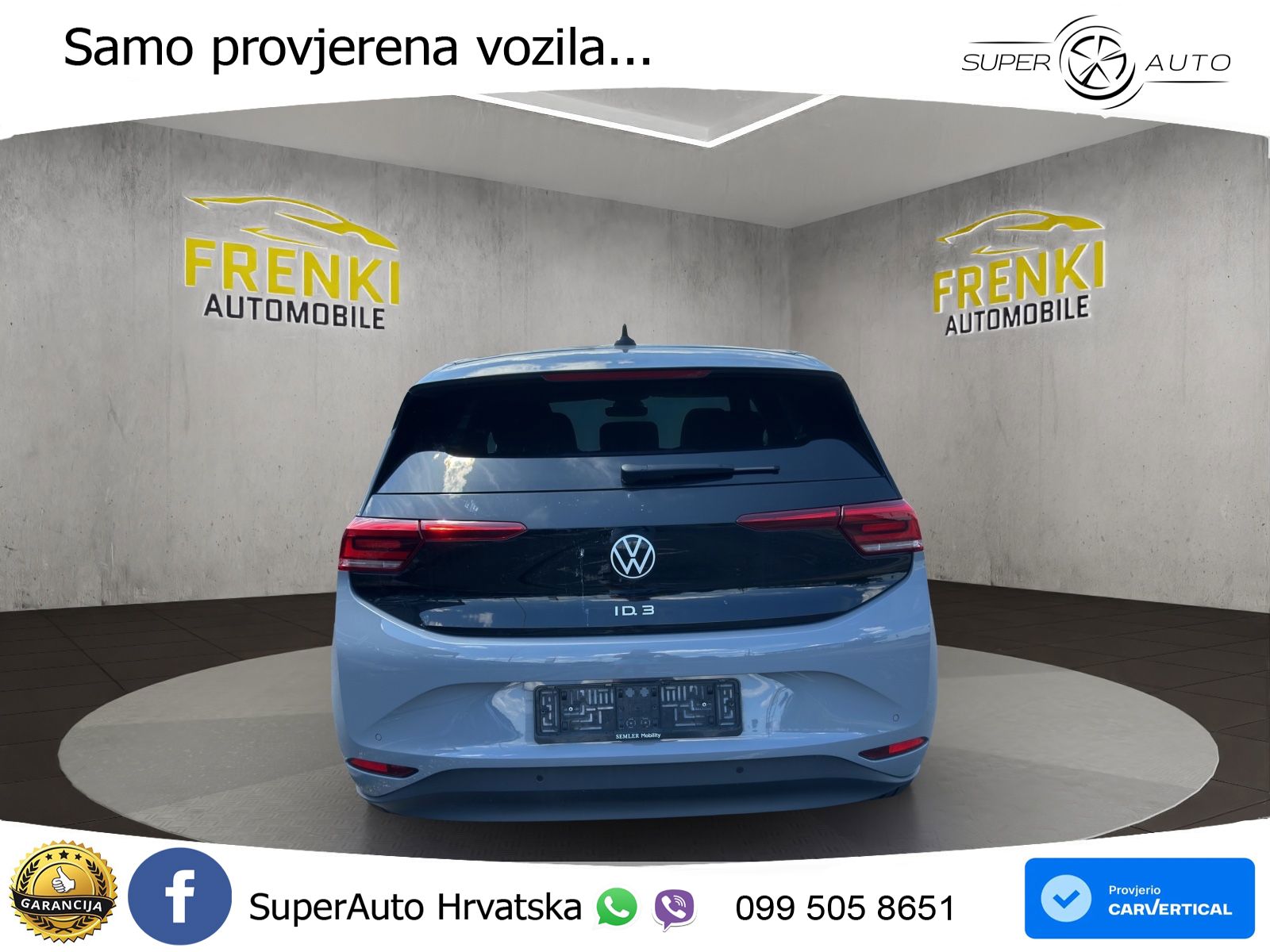 Volkswagen ID.3 Pure 55 kWh (170 KS) LED+ACC
