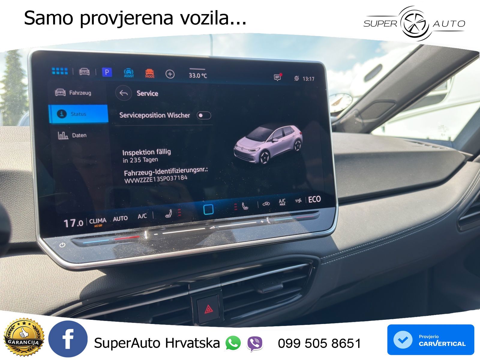Volkswagen ID.3 Pure 55 kWh (170 KS) LED+ACC